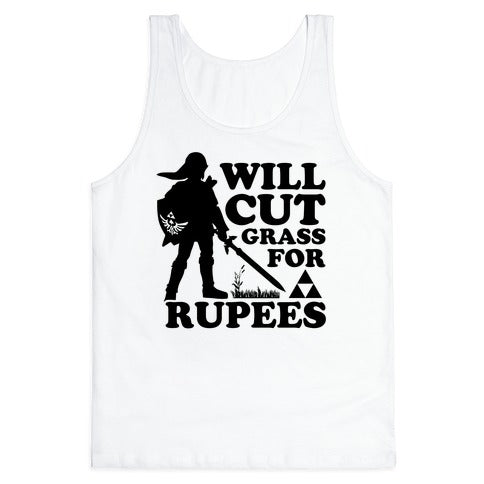 Cut Some Grass for some Rupees Tank Top